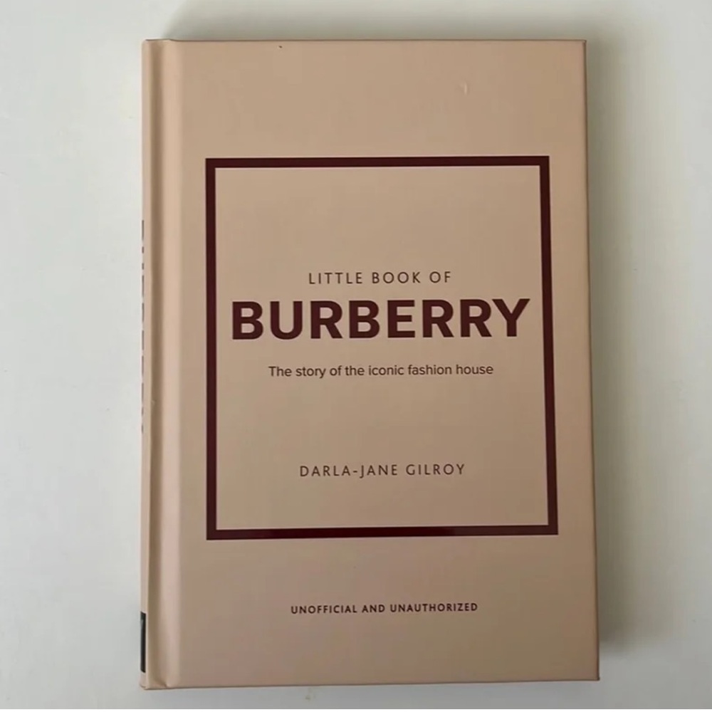 Little Book of Burberry by: Darla-Jane Gilroy NWOT